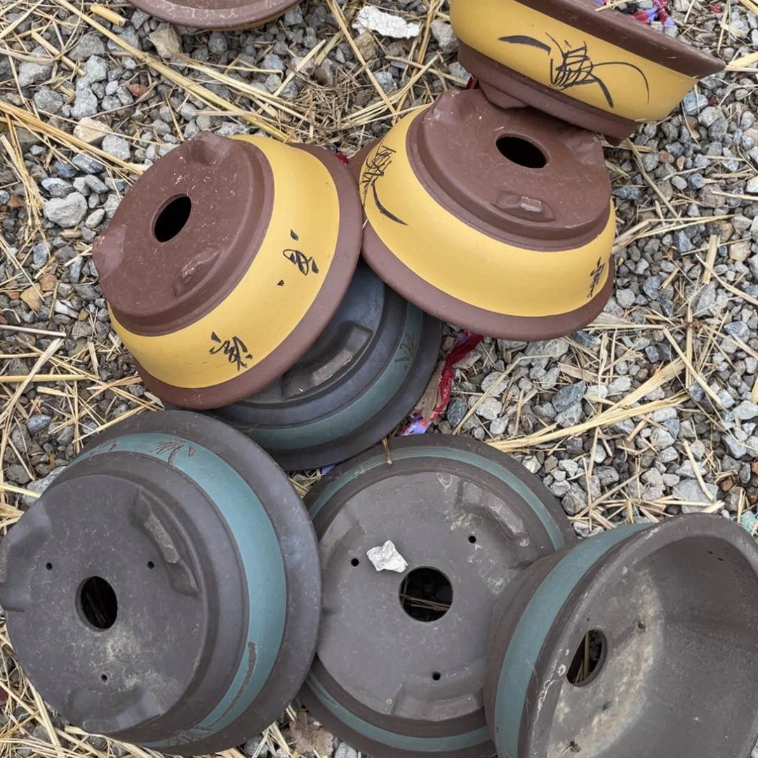 紫砂碗盆 25*11 一组八支