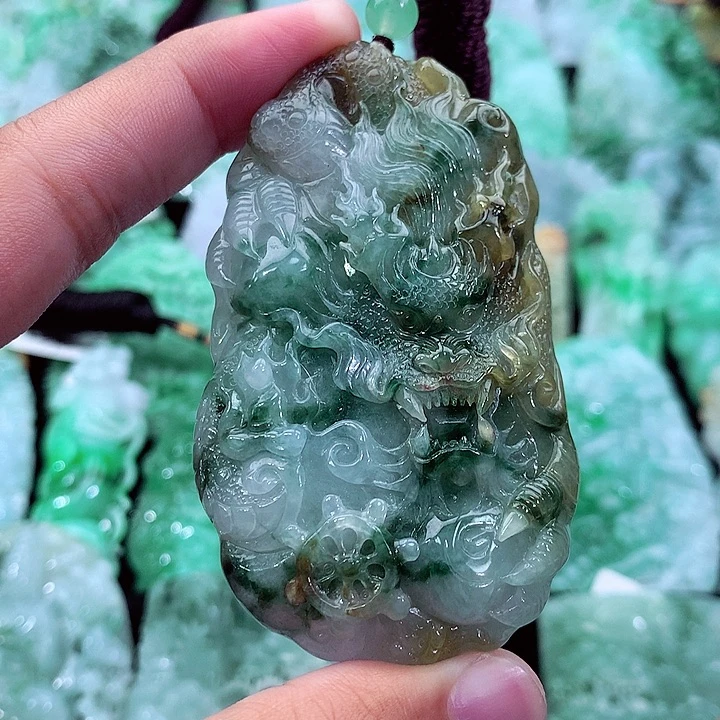 冰***冰翡翠未镶嵌吊坠(不含链)