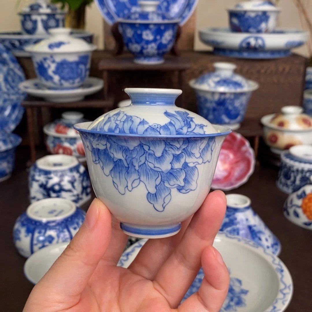 景德镇陶瓷手工手绘