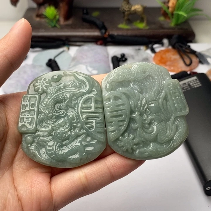 颈饰未镶嵌翡翠翡翠