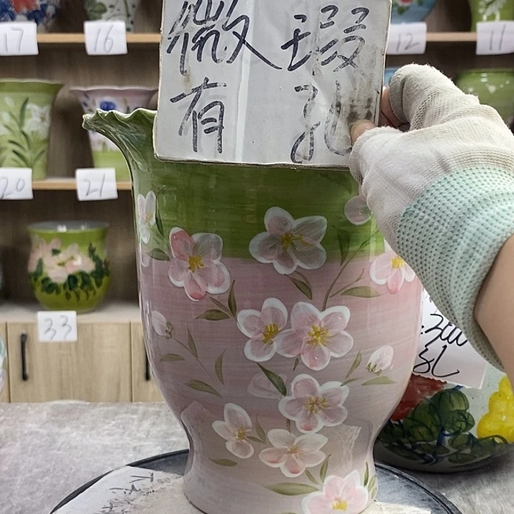 罐12xc景德镇陶瓷花盆