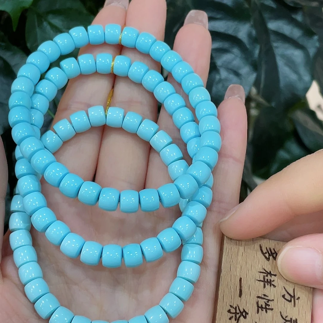 绿松石手串未镶嵌