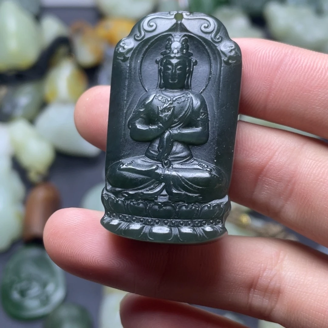 吊坠(不含链)未镶嵌和田玉