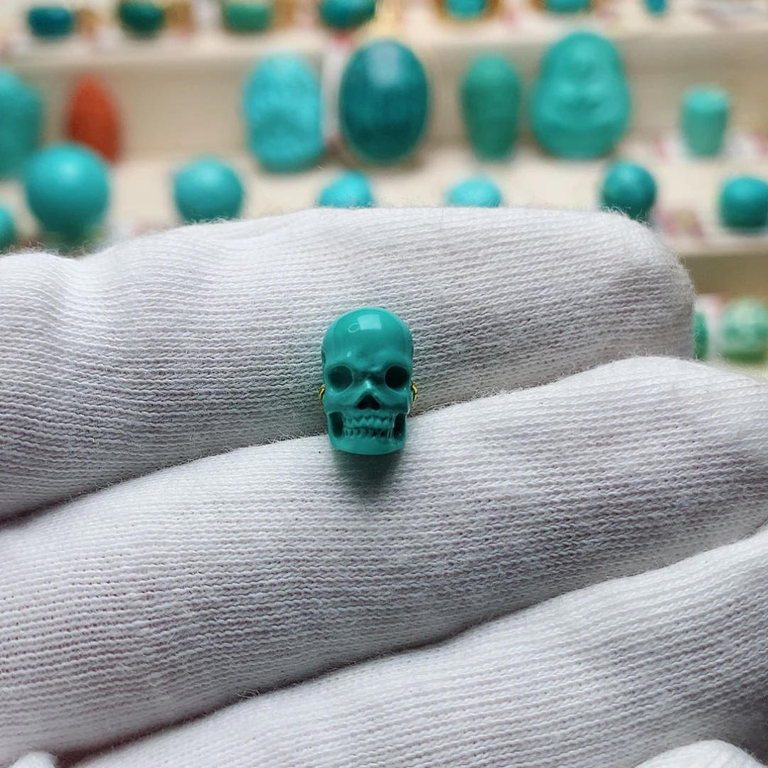 绿松石配饰未镶嵌鄭*賢