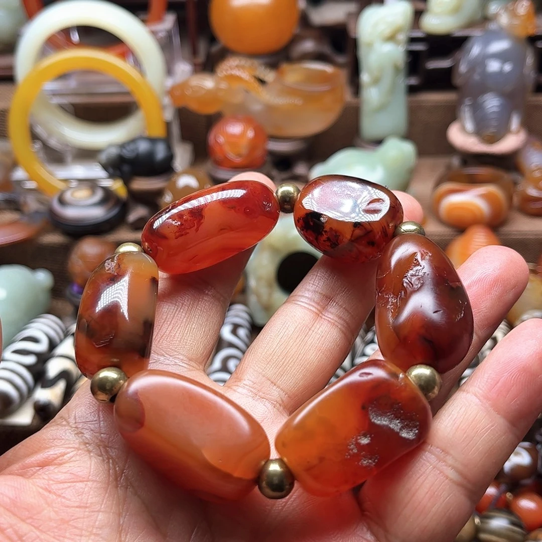 玛瑙/玉髓未镶嵌车挂