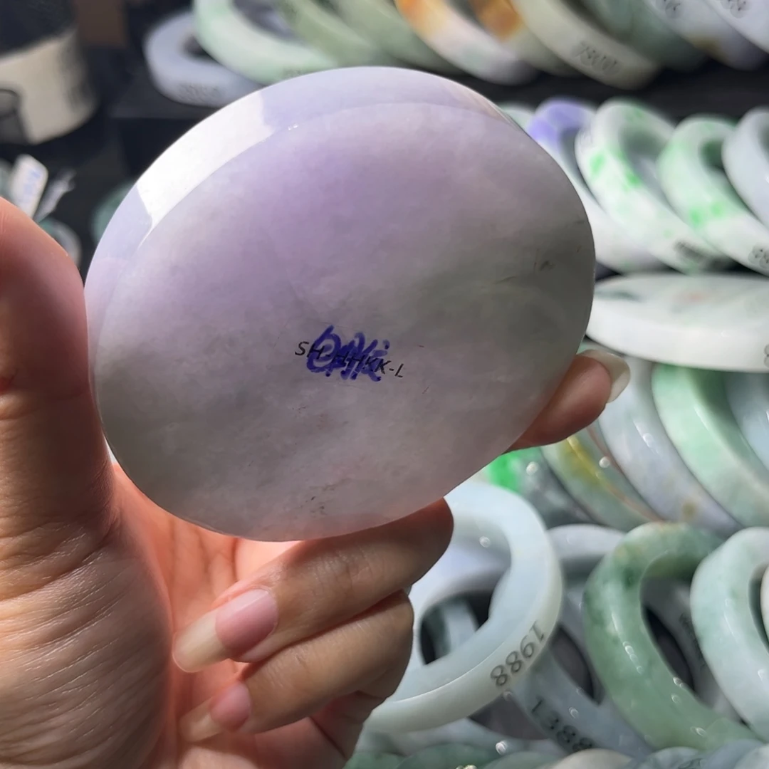 未镶嵌翡翠手镯未镶嵌定制翡翠