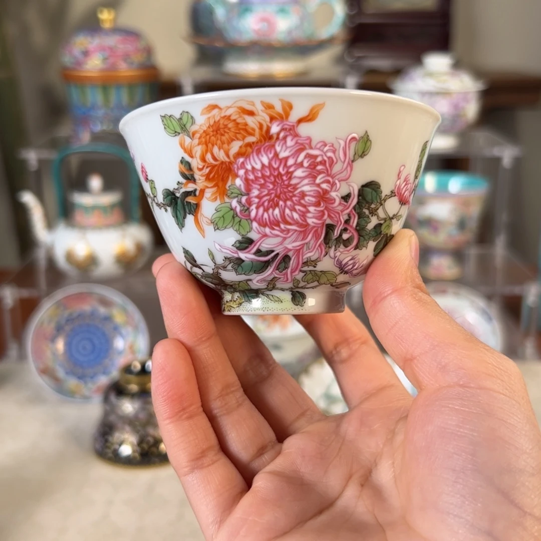纯手工手绘 高端茶器