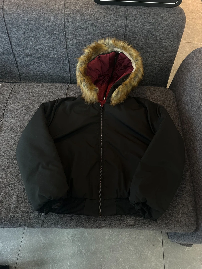 MY06 秋冬夹棉连帽外套