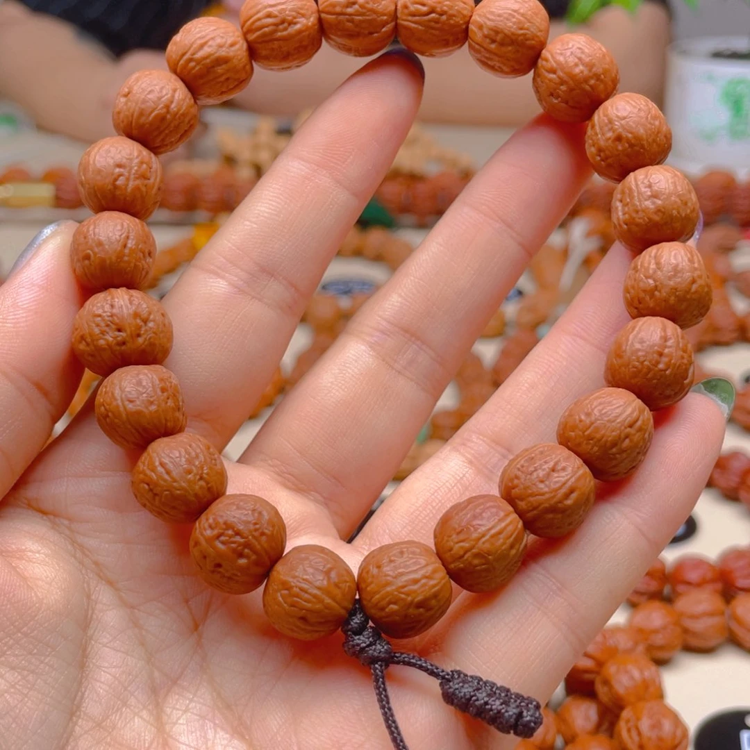 东***日文玩核桃吊坠光头