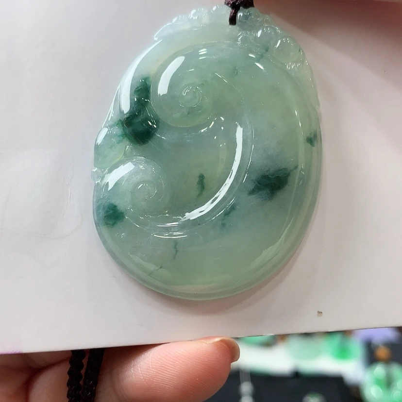 【闪购商品】吊坠(不含链)未镶嵌翡翠如意