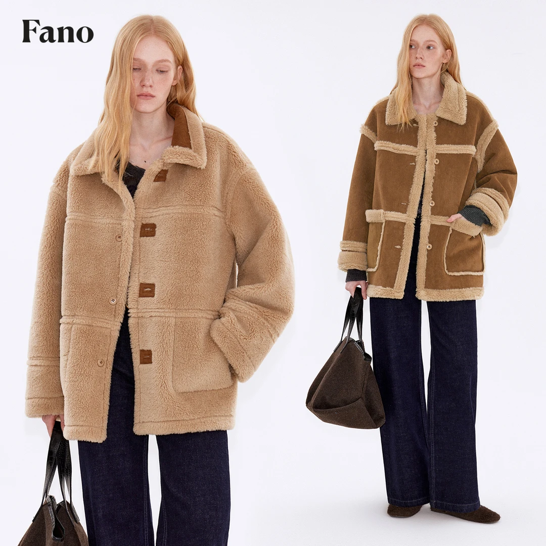 11.28上新 软糯 正反两面穿性价比 撞色外套FD25W231