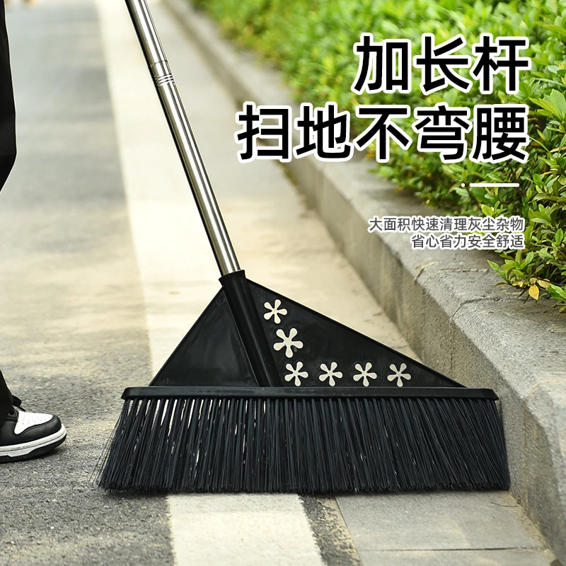 大扫把扫帚硬毛笤帚耐用仓库室外院子专用加长扫把家用工地大号