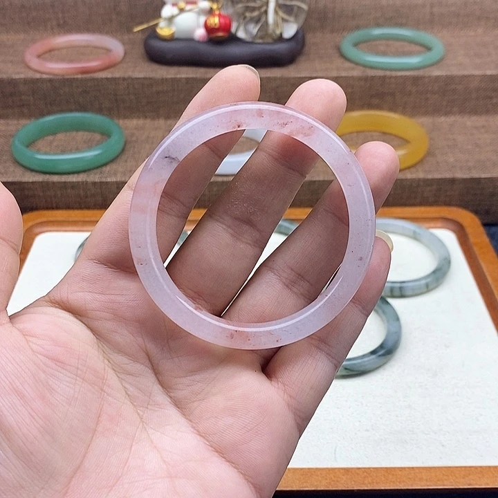 未镶嵌手镯石英质玉2087