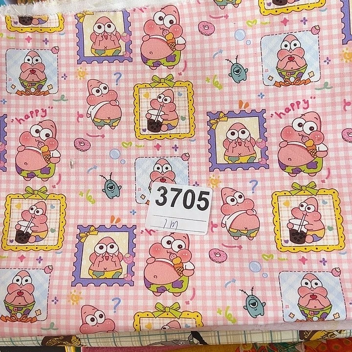 棉一米价纯棉8安帆布1.5宽果子布艺块