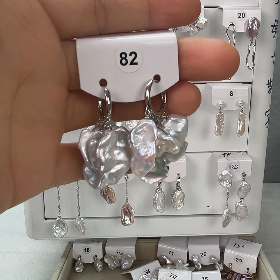 非金属925银无淡水82