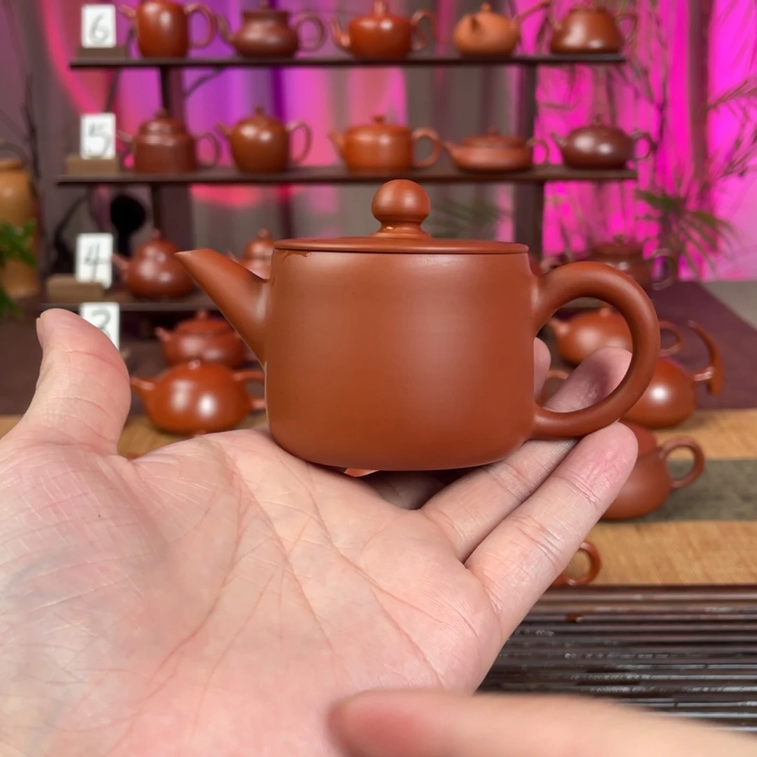 茶壶紫砂超薄汉瓦100cc