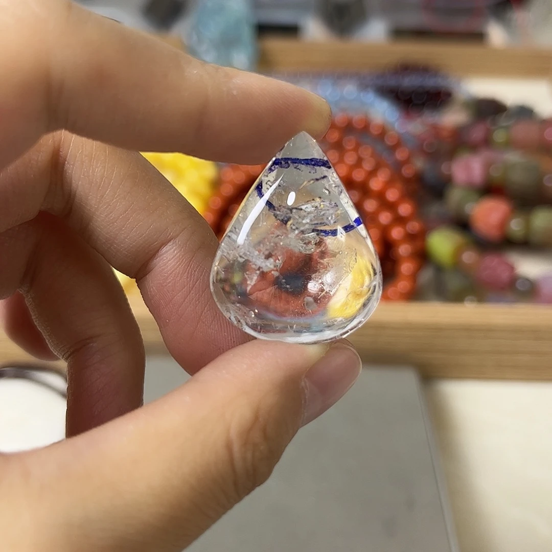 颈饰水晶未镶嵌矿坑微瑕