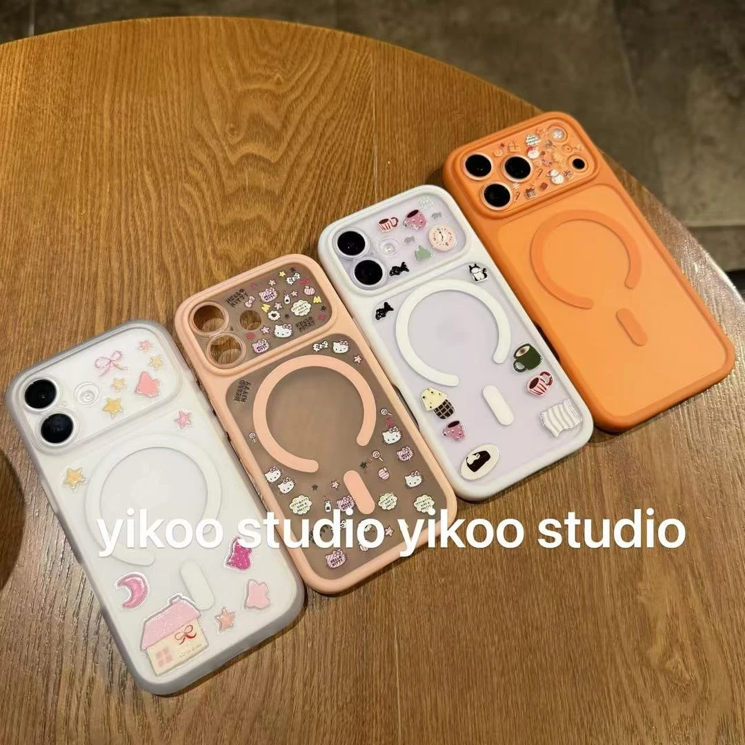 秒变大视窗手机壳适用iPhone17promax二合一精框拆卸自由苹果16