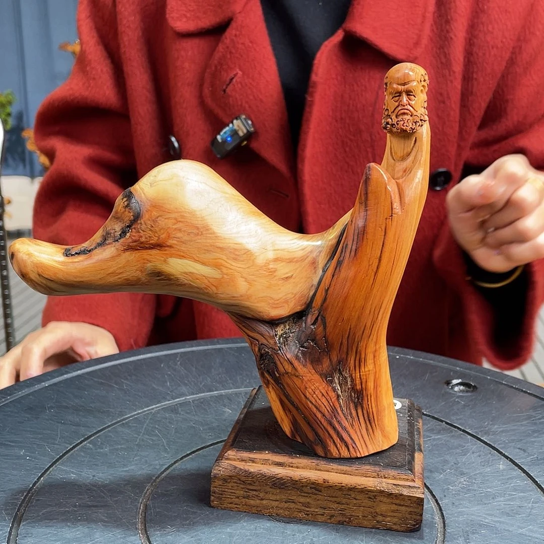 柏木（崖柏）随型摆件