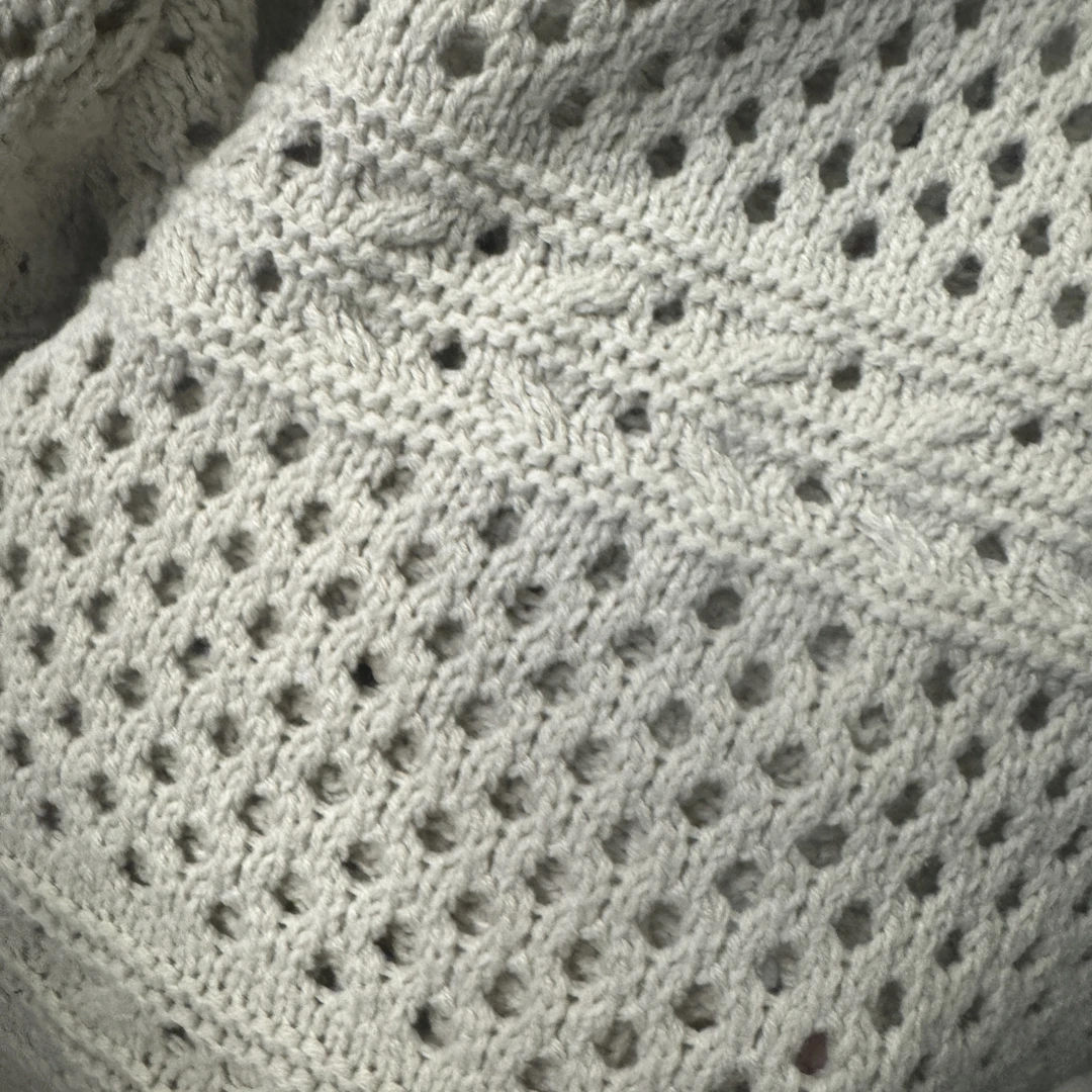 Core 原创【不语】重工针织毛衣休闲百搭时尚针织外套秋冬长袖