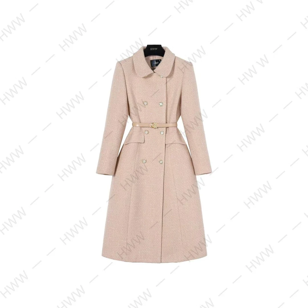 HWW90白鹅绒含羊毛(袖子也加绒)收腰鹅绒服DHZFF408124