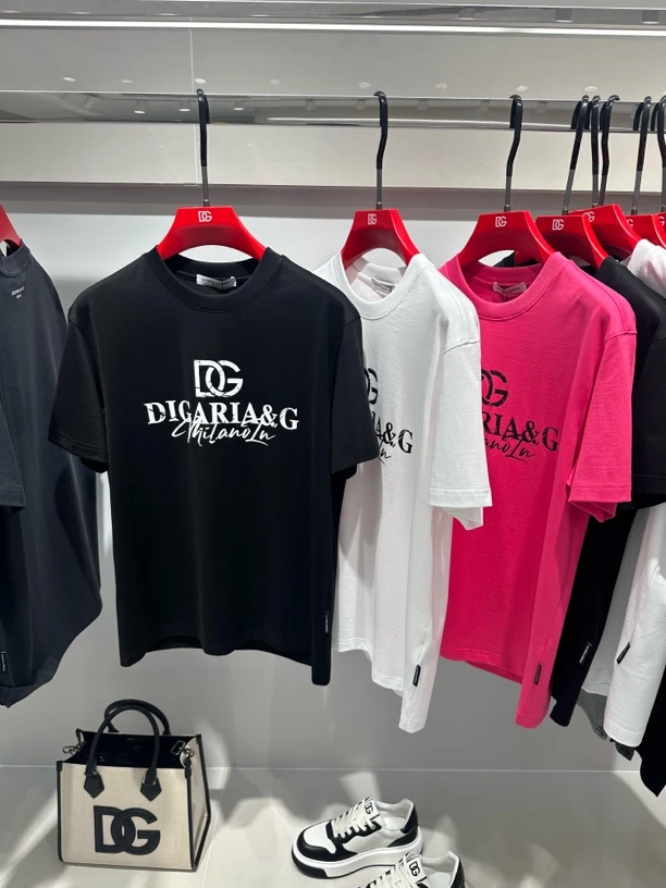 DG迪噶雅25新品春夏轻奢男士短袖T恤086