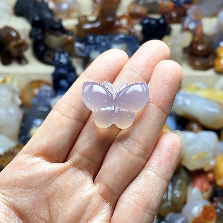 玉***馆玛瑙/玉髓饰品未镶嵌