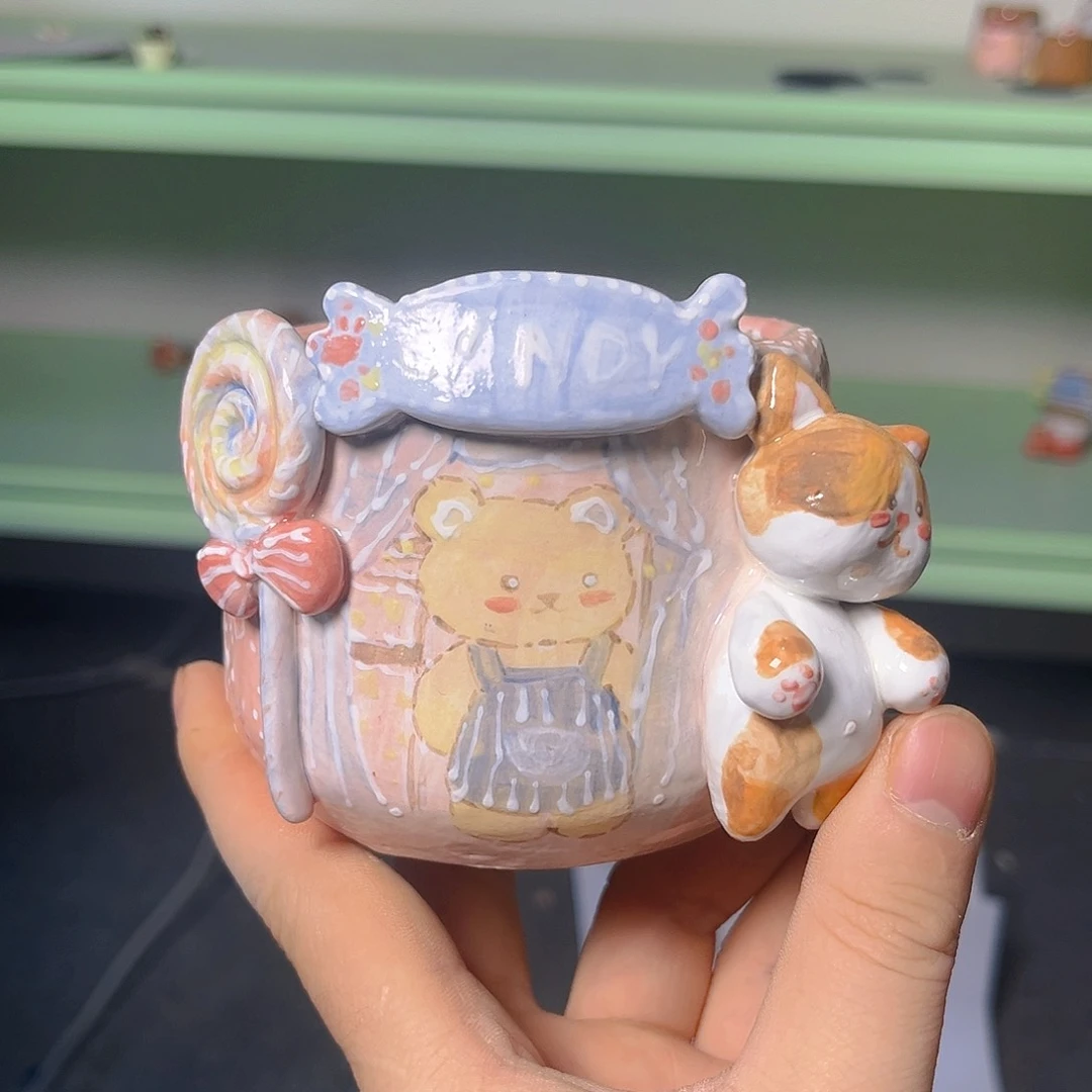 红陶老梧家瑕疵多肉花盆