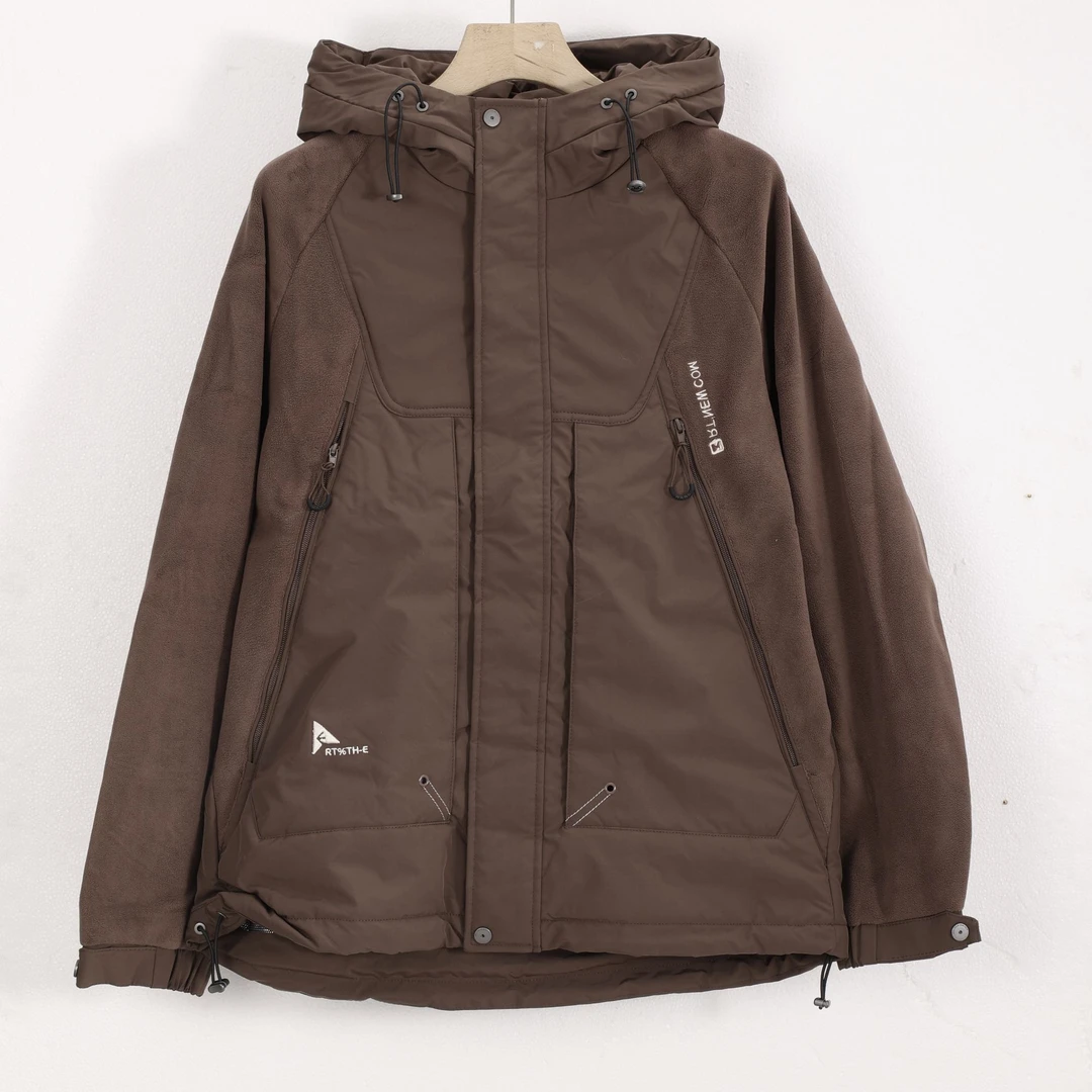 【冯漂亮甄选】T740时尚潮流休闲百搭个性棉衣