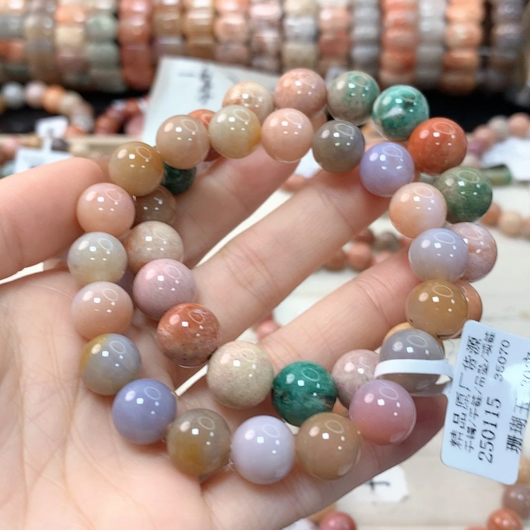 硅化珊瑚（珊瑚玉）手链未镶嵌?****宝230