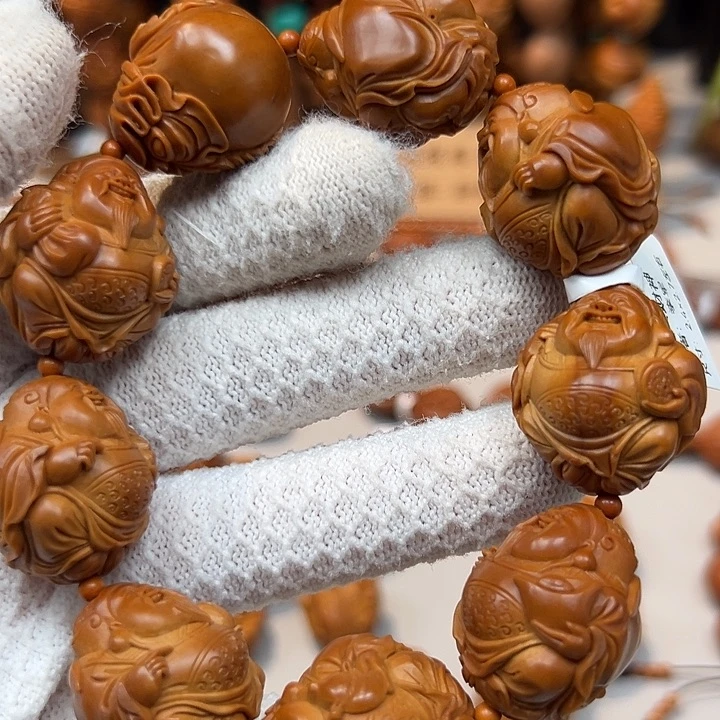 橄榄核手串/手链八大财神