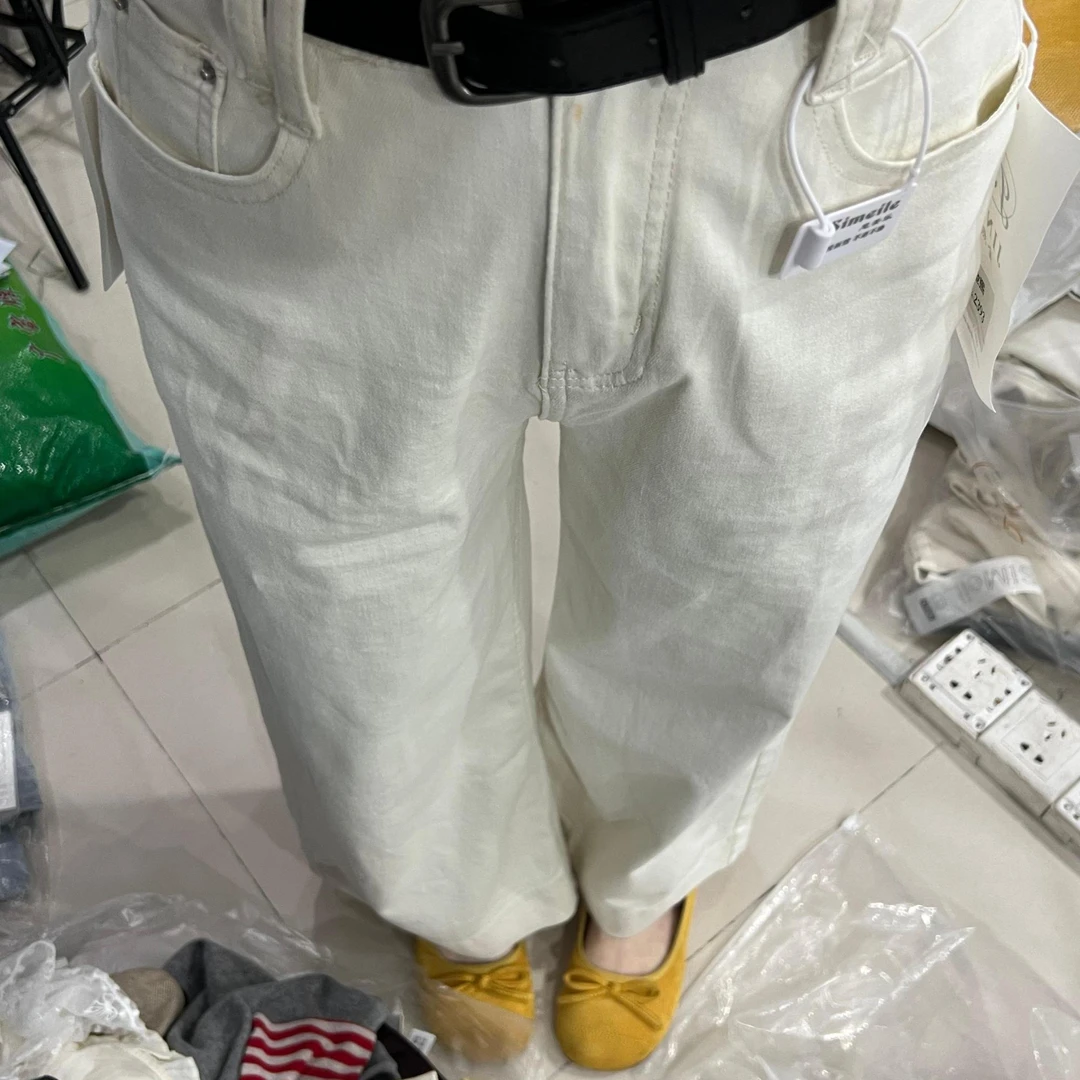 莎姐严选直筒九分阔腿裤19