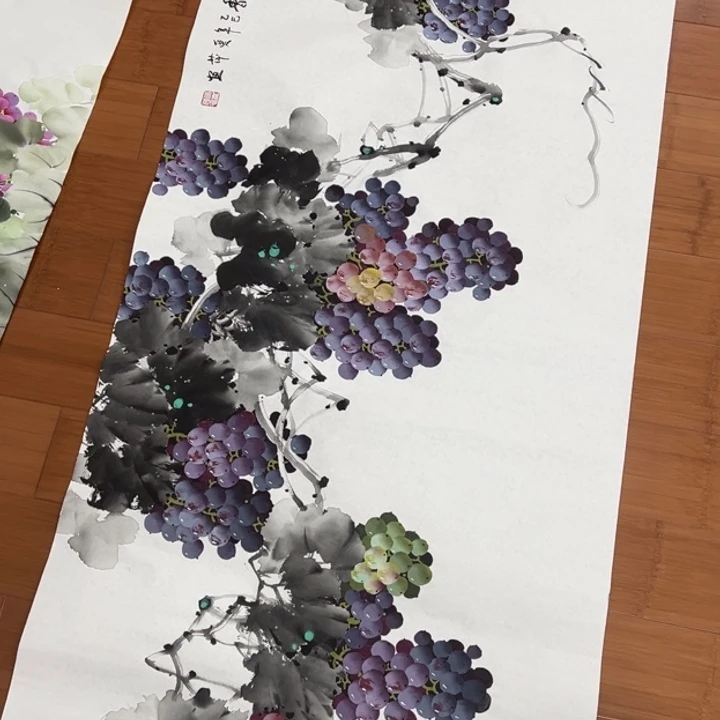 国画纯手绘手工国画作品福利138/68