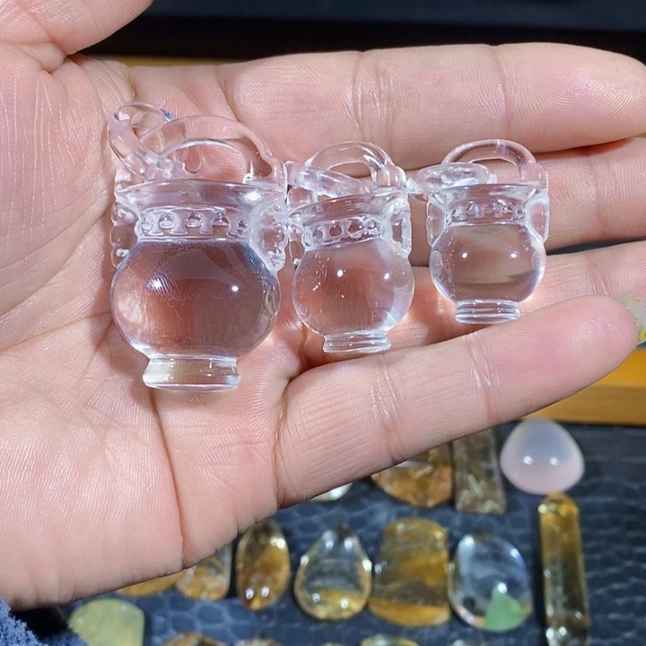 发晶颈饰未镶嵌麻*吊坠