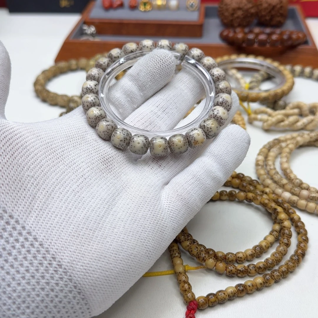 星月菩提手串34灭世糯冰大眼睛10左右桶单圈