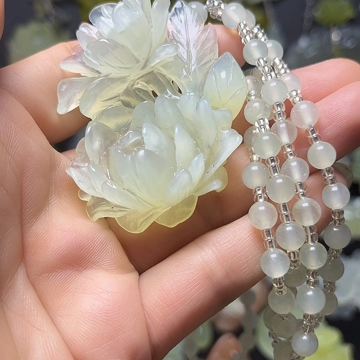 未镶嵌蛇纹石玉发饰