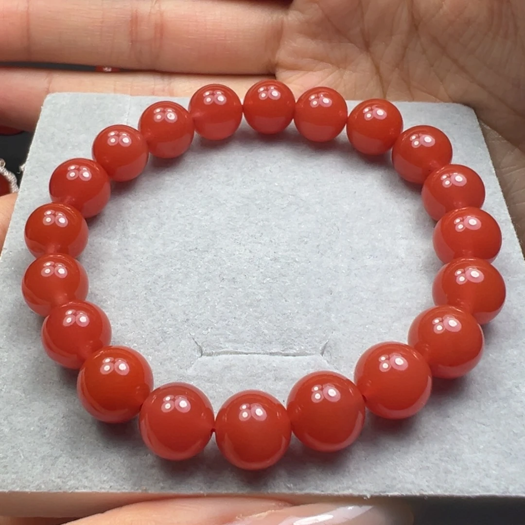 南红玛瑙未镶嵌手串