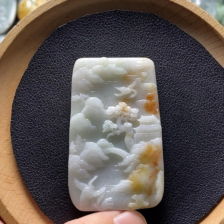 翡翠颈饰未镶嵌?*缅甸a货