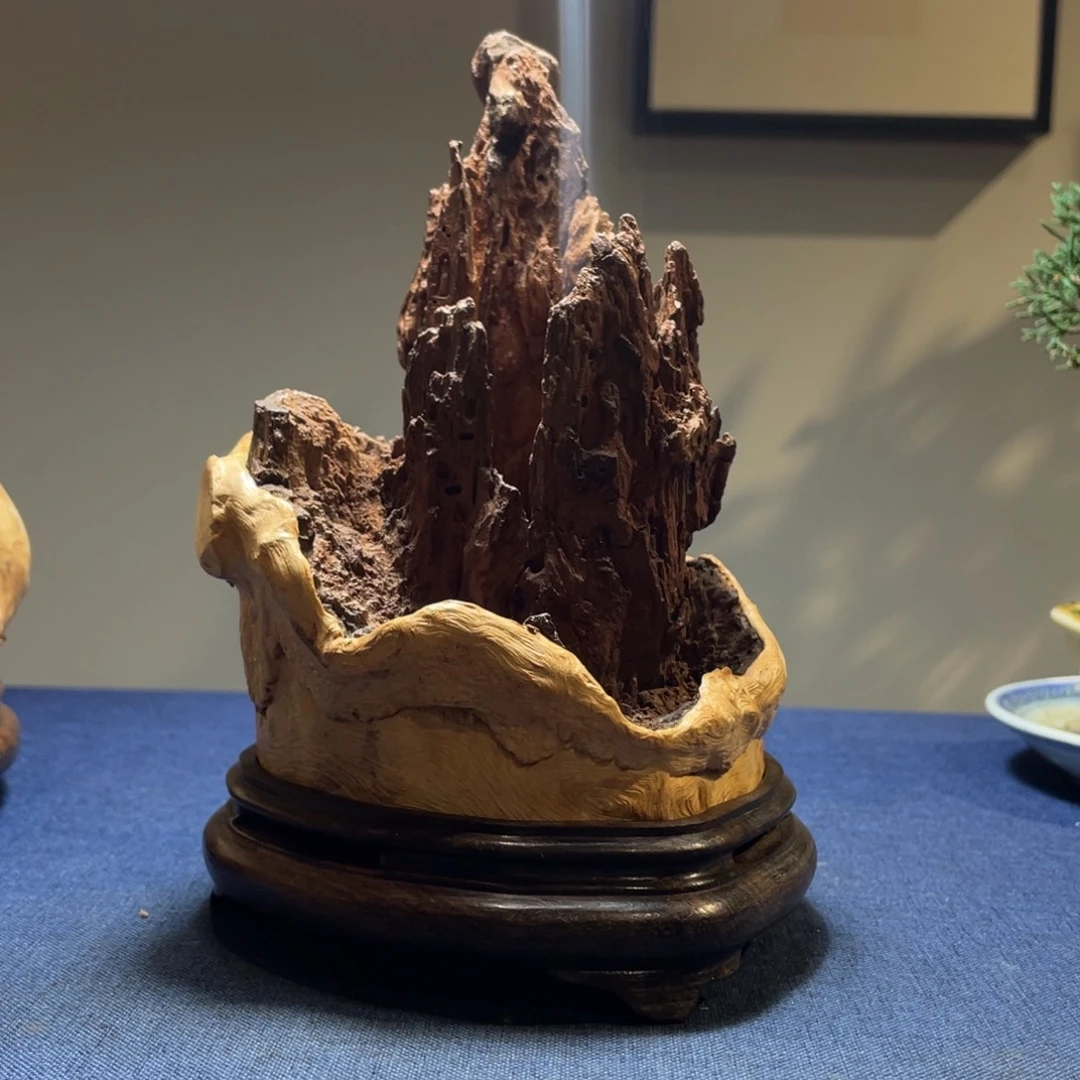 荔枝木D**D木雕工艺品摆件