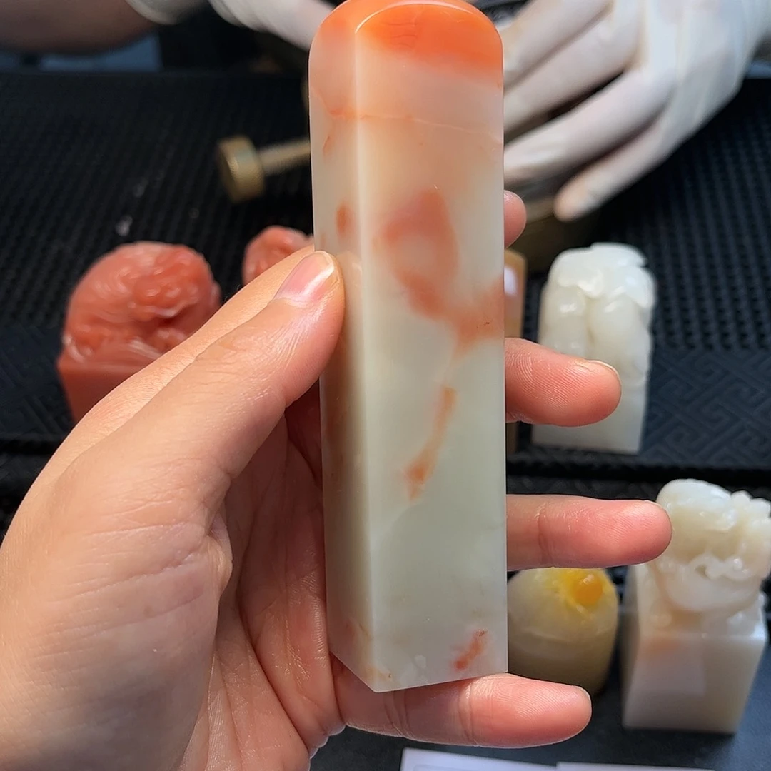 昌化石印石这种现象很明显了呢