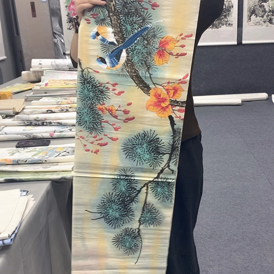 国画国画作品手绘