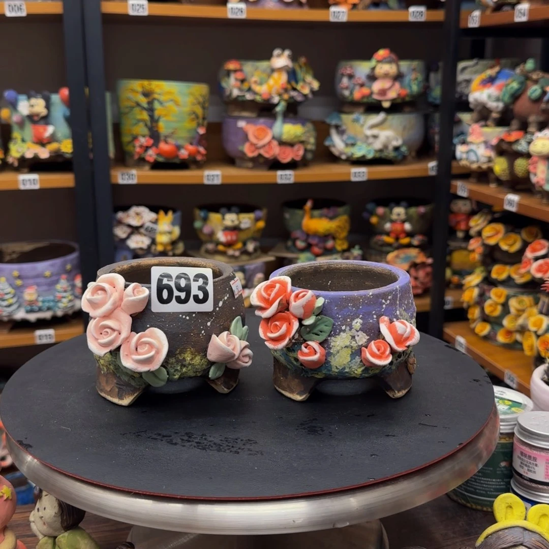 【闪购商品】粗陶手捏