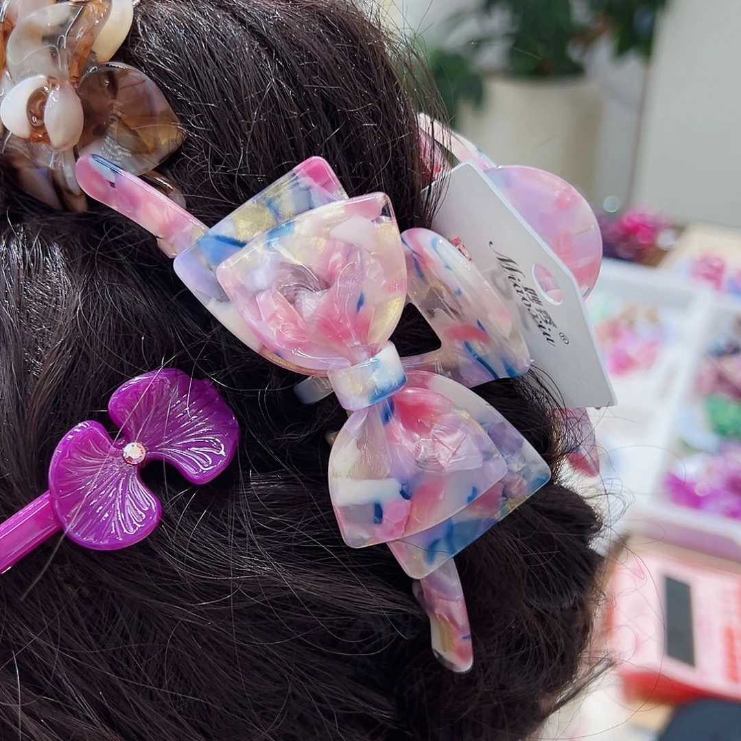 布艺非金属醋酸大抓夹一个