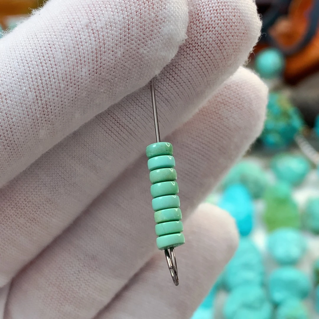 绿松石未镶嵌珠宝半成品