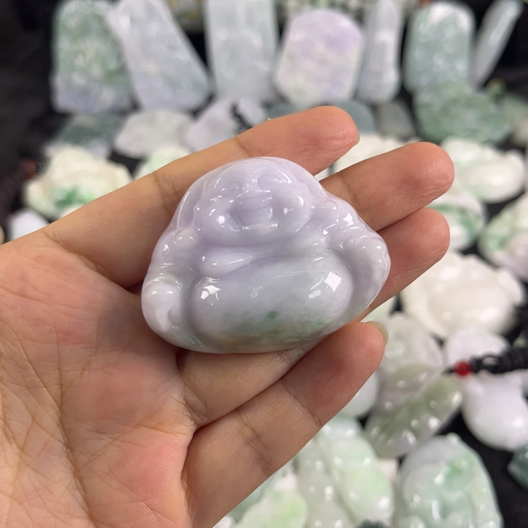 翡翠未镶嵌吊坠(不含链)瑕疵