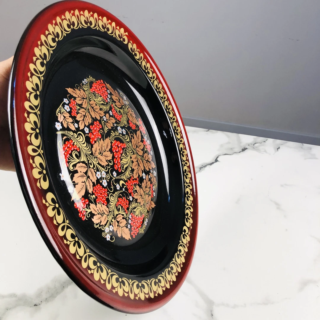 【新疆包邮kizil gulluk ligan一双大盘鸡盘子饭盘圆形好看高档