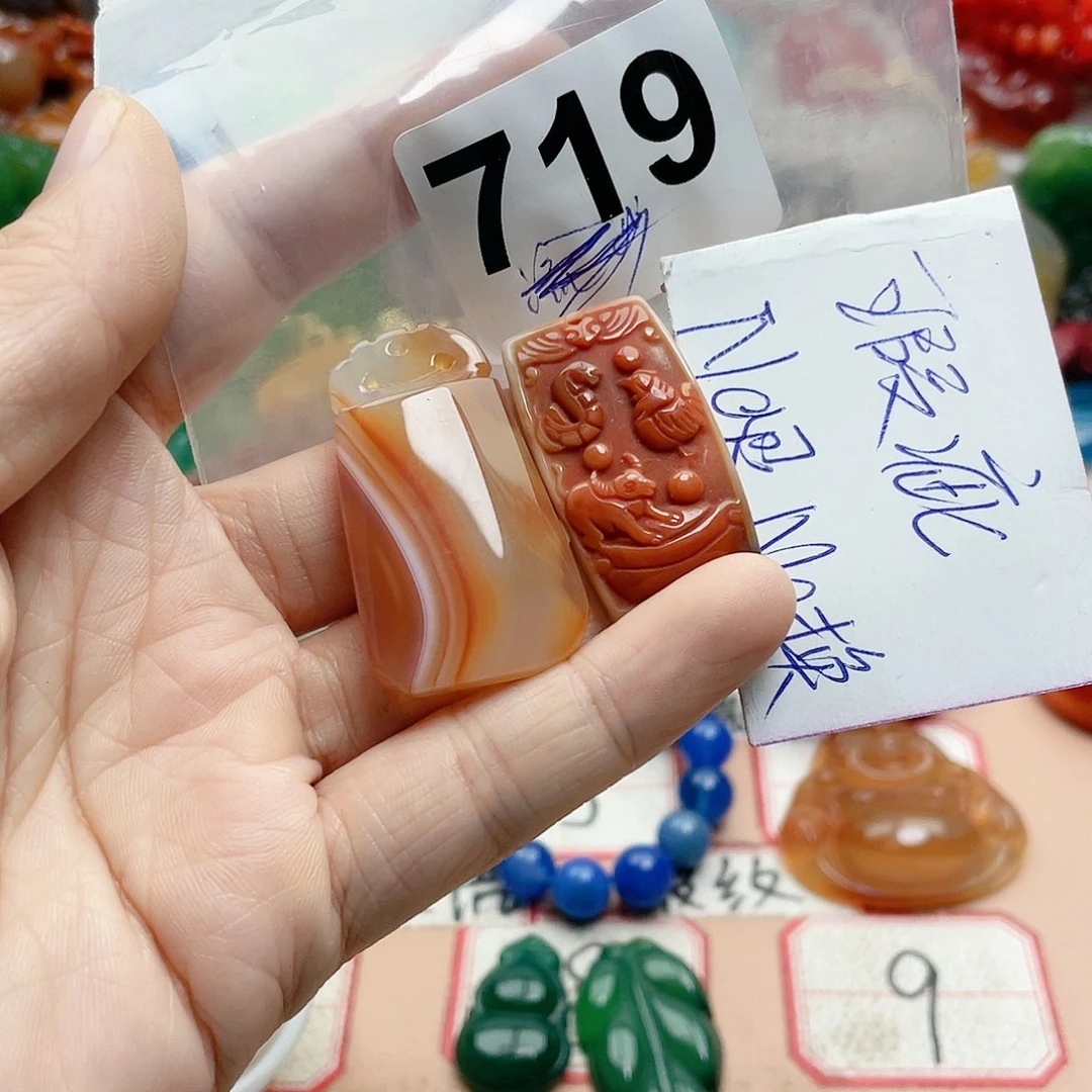 合金颈饰玛瑙/玉髓思**厚