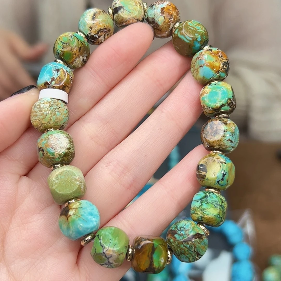 绿松石珠宝奇石未镶嵌