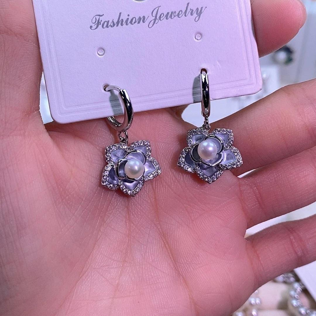 耳饰未镶嵌淡水珍珠