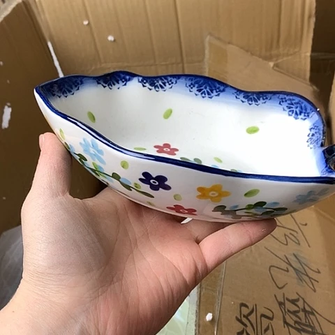 盘陶瓷制品满25拼单发货默认微瑕